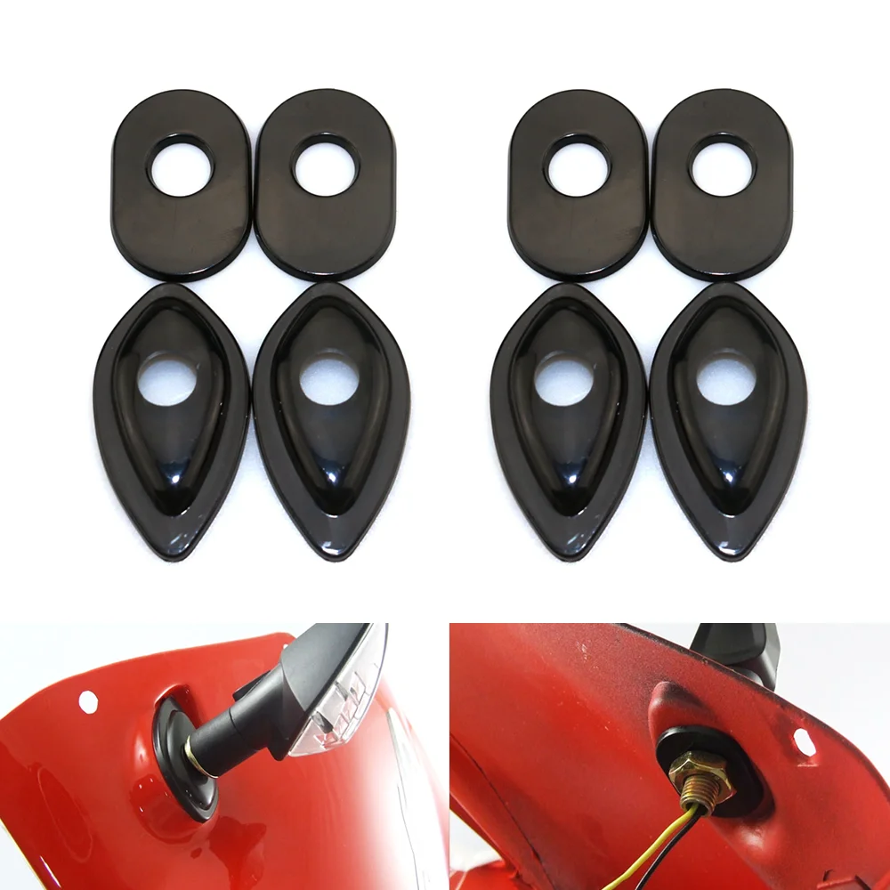 

Motorcycle Steering Lights Gasket Base For HONDA CB650F CBR650F MSX125 CBR1000RR CBR600RR Turn Signals Indicator Adapter Spacers