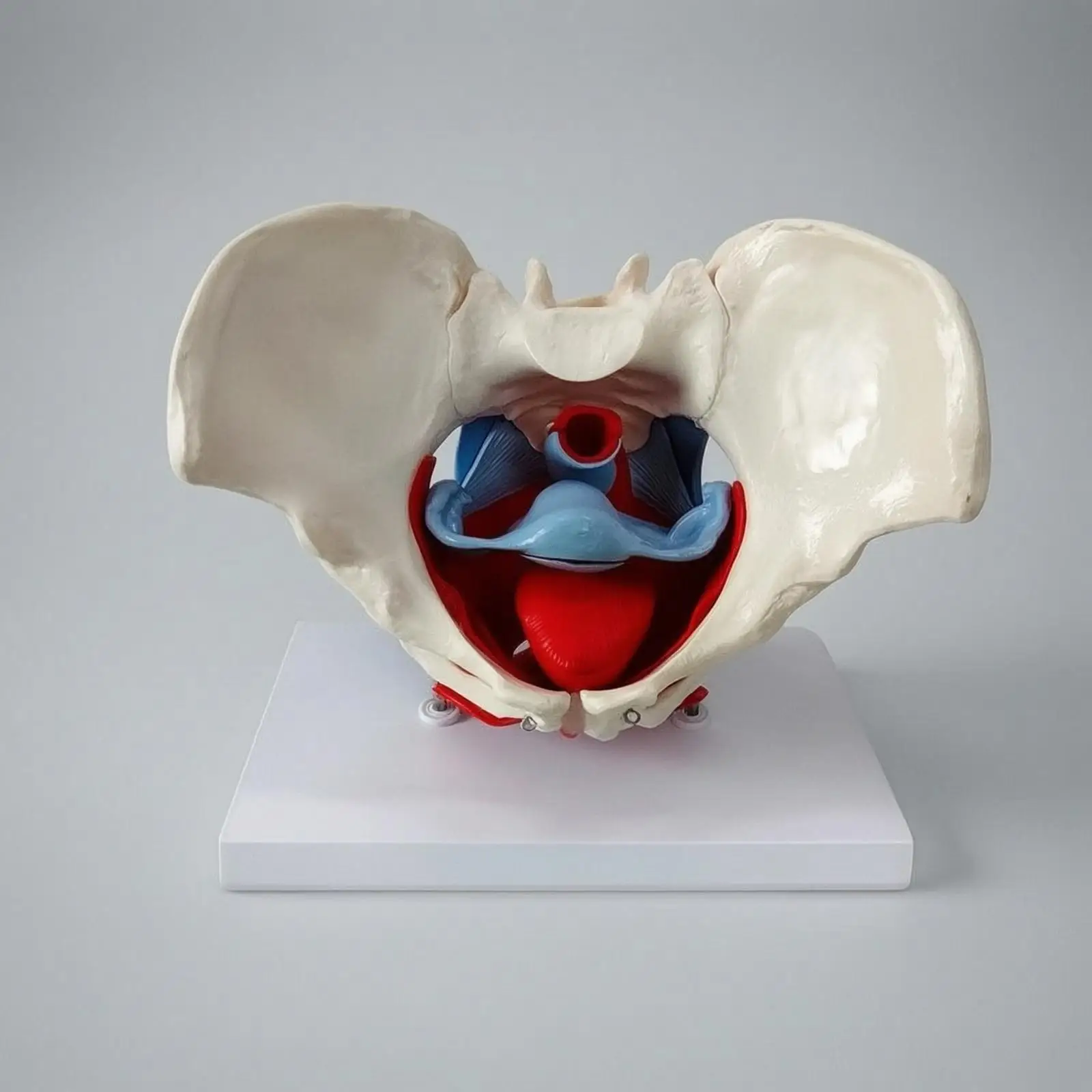 Anatomical Women Pelvis Model with Floor Muscles for Medical School Teaching and Gynecological Patient Education Aid