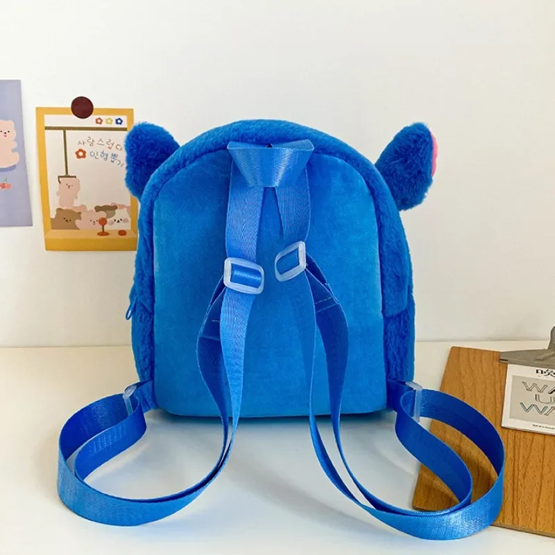 Lilo and Stitch Disney Backpack Back To School Anime Character Pattern Accessories Student Kawaii Cartoon Doll Small Schoolbag