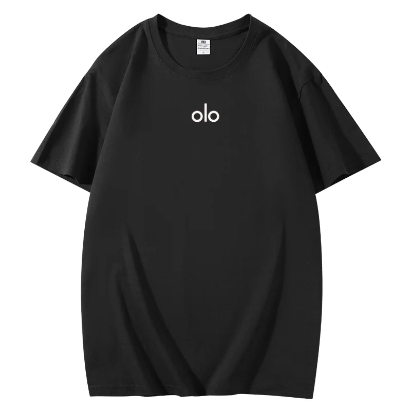 

European and American fashionable men's English T-shirt