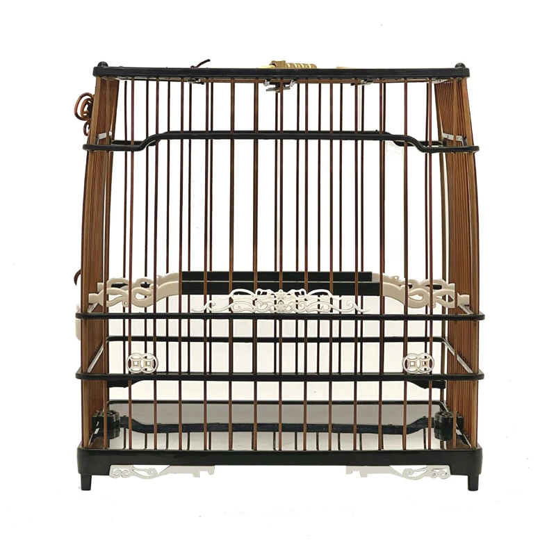 Canary Budgie Parrot Bird Cages Wooden Decoration Southe Park Bird Cages Quail Outdoors Jaula Pajaros Pet Products WZ50BC