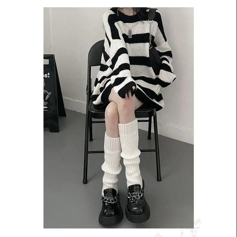 

Sweaters Jumpers Womens V Neck Knit Cotton Punk Tender Edge Ultra-Short Bar Scene E-Girl Hollow-Out Raw Rebellious Festival Y2K