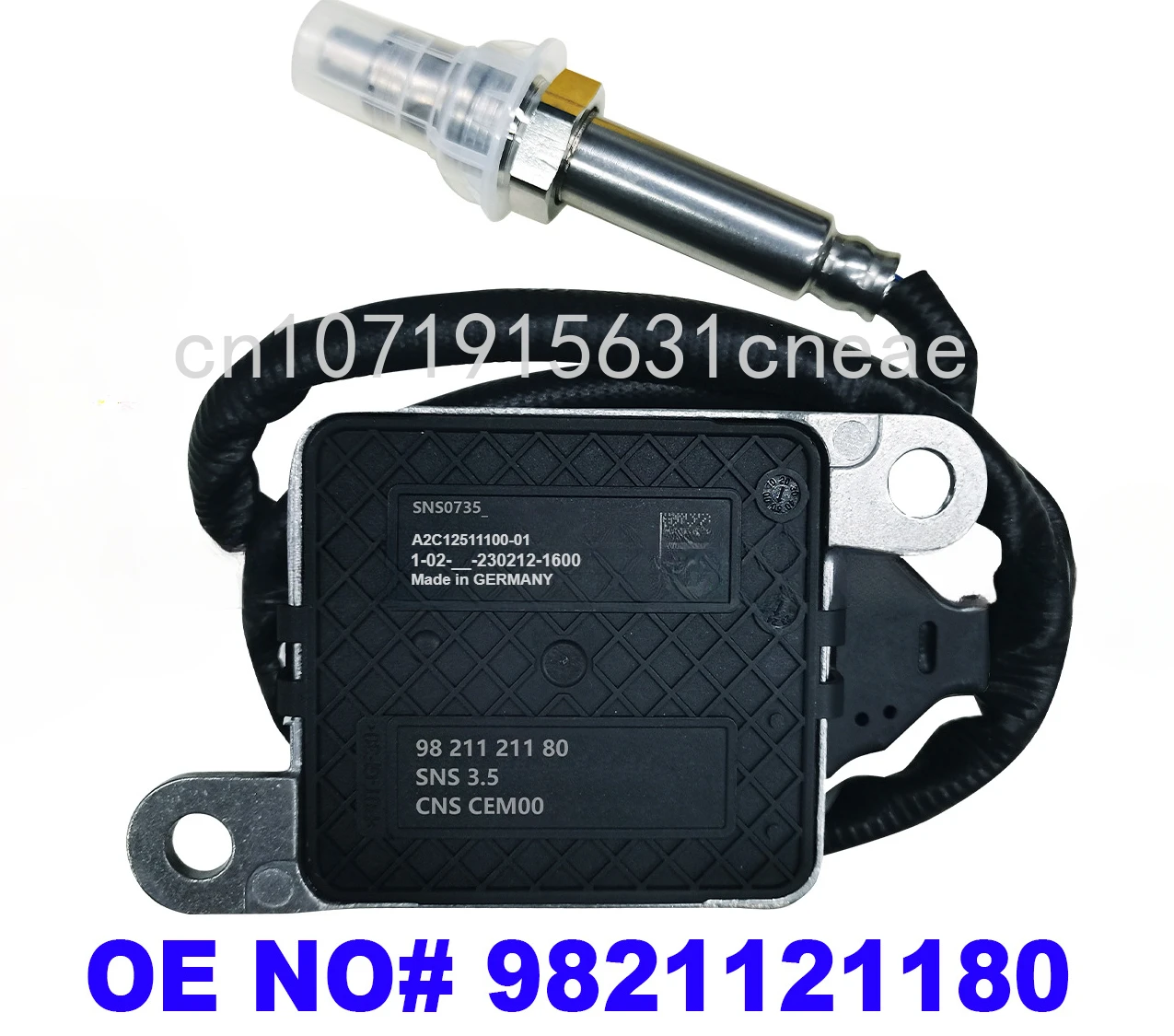 9821121180 NOx Sensor for PEUGEOT EXPERT/PARTNER/3008/5008 1.6 BLUE HDI Nitrogen Oxygen Sensor