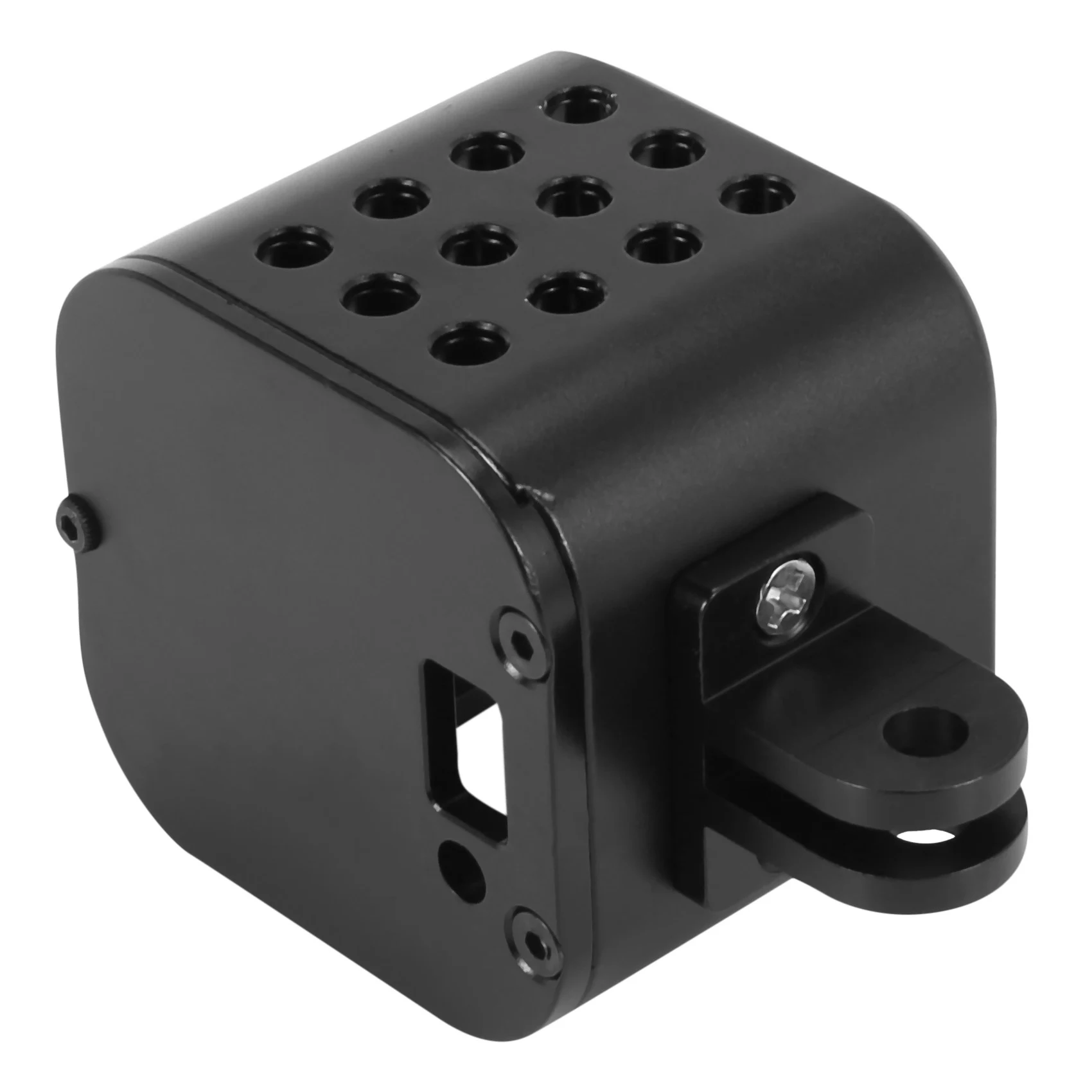 【Compre ele-na hora!】2x liga de alumínio habitação caso capa quadro para gopro hero 4/5 sessão go pro esporte ação câmera acessó