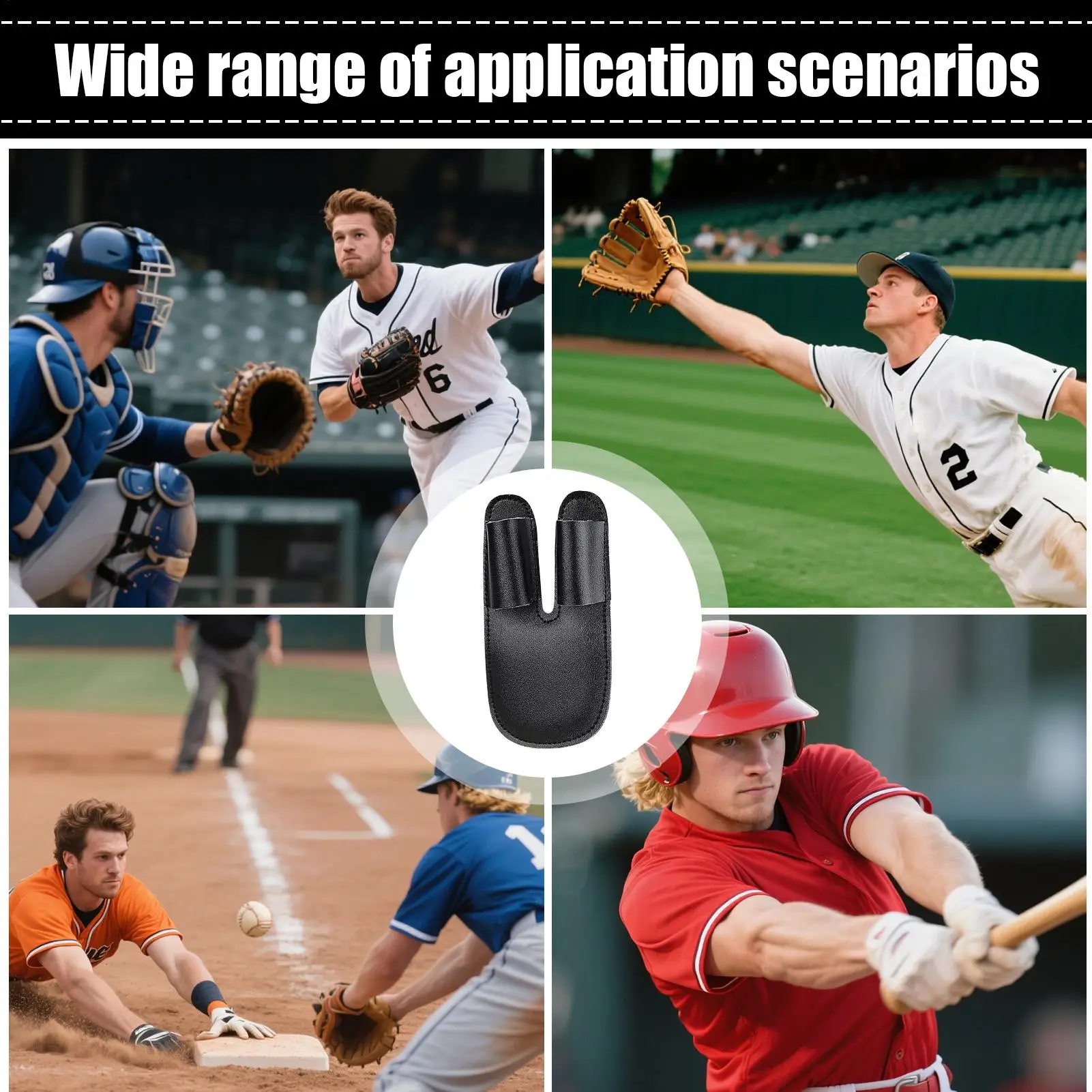 

Baseball Finger Guard For Batting Softball Training Batting Hand Protection Sports Protective Gear For Games Matches Practice