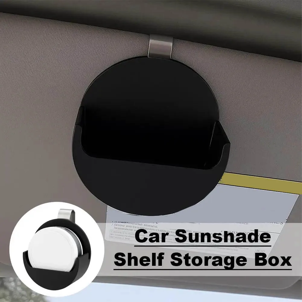 Efficient Snuff Can Holder for Car Visor 3D Printed with Sturdy Clip for Standard Tins Keeps Interior Clean and Organized