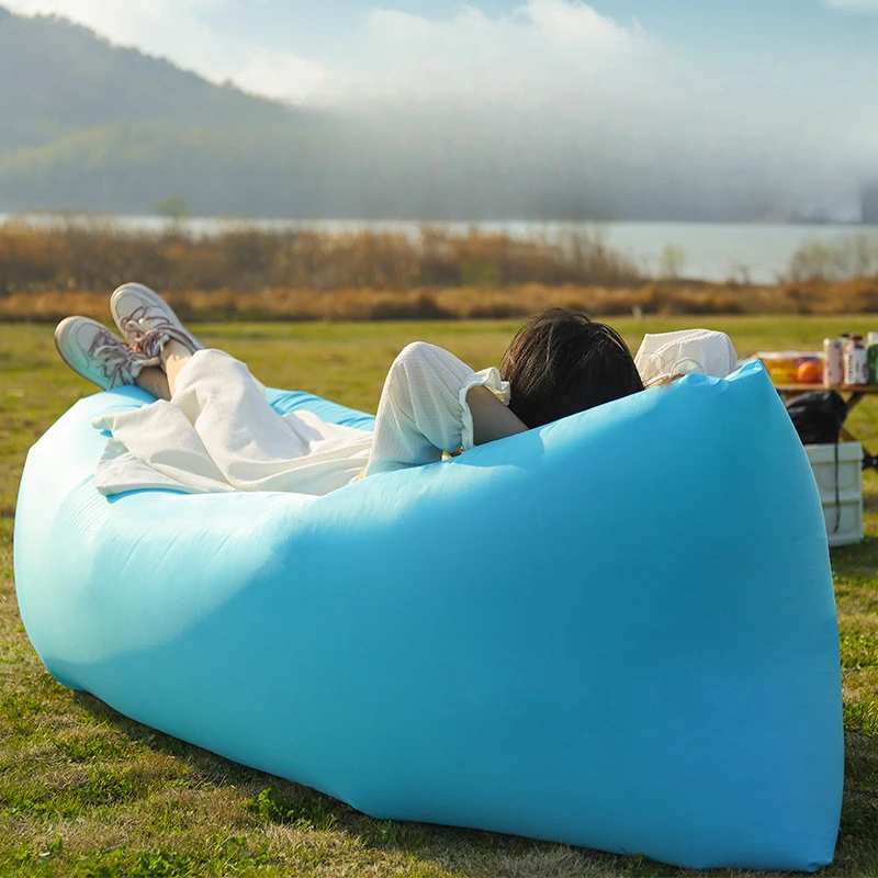 

Nordic Designer Inflatable Seatings Convenient Lazy Person's Modern Inflatable Seatings Leisurely Outdoor Furniture Divano HBAS