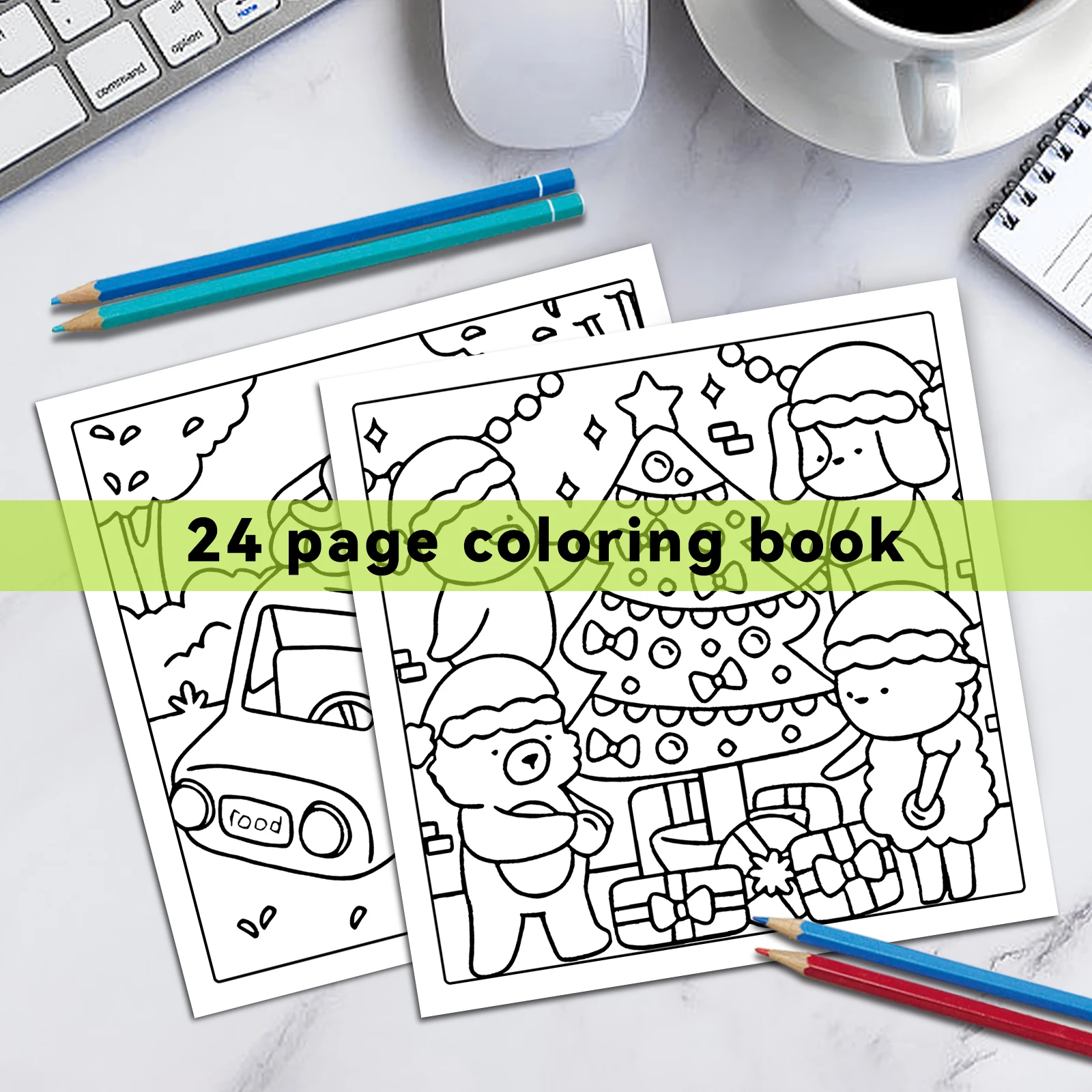 COZY MOMENTS Bold-easy Patterns Coloring Book for Adults Cute Drawing Book Perfect Gift for Party and Birthday