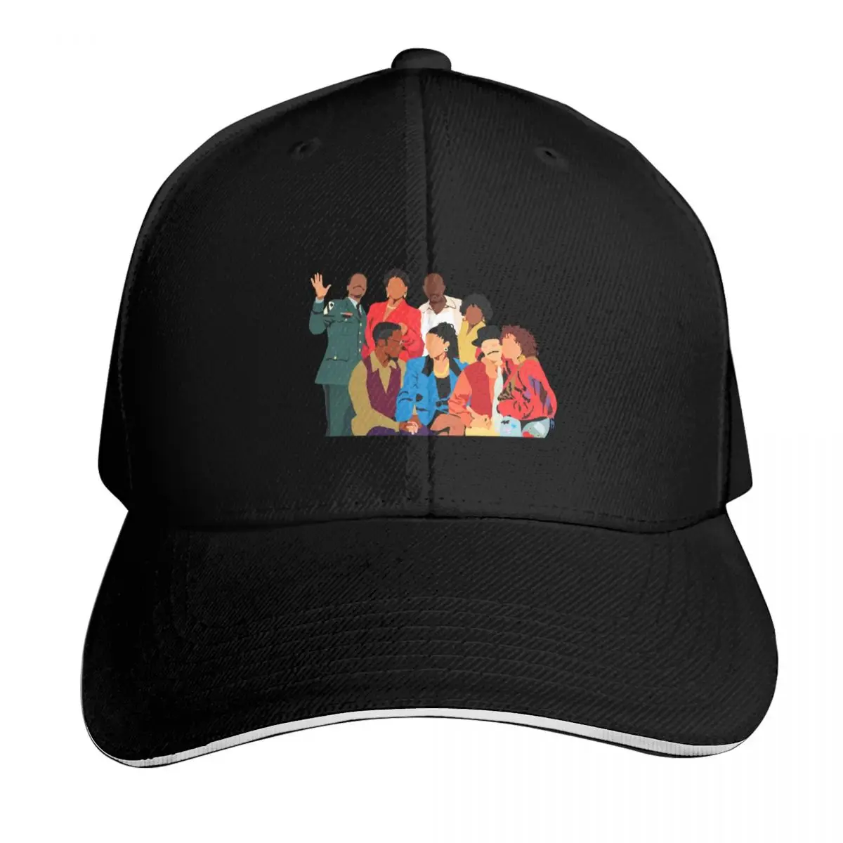 A Different World Art Christmas Holiday 90's TV Show T-Shirt Baseball Cap Men Women Casual Summer Sport Sun Cap