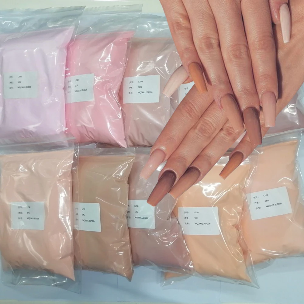 

50g Nude Matting Dipping Nail Powder，Bulk Bag Crystal Pink Extension/Dip/Engraving Nail Acrylic Powder DIY Manicure Pigment Dust