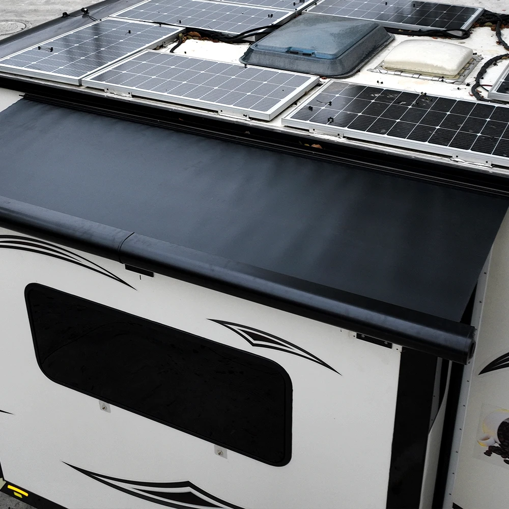 Rv Power Awning With Slide-Out Box Roof - Rv Camping Supplies Rv Slide-Out Awning for Caravan and Camper