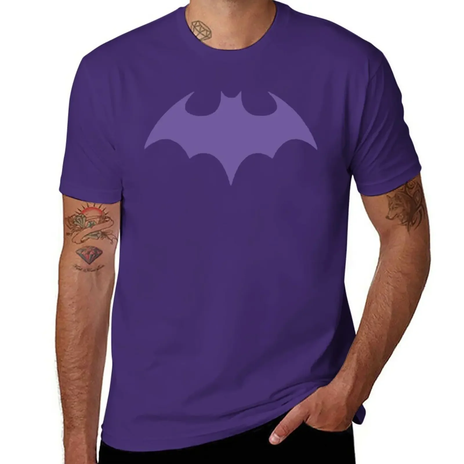 Nueva camiseta con Logo de Stephanie Brown Bat, camiseta de Anime, ropa de anime, ropa de verano, camisetas de algodón para hombres