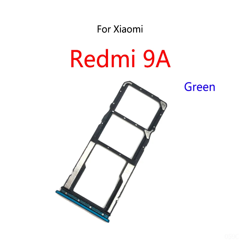 For Xiaomi Redmi 9A New SIM Card Slot Tray Holder Sim Card Reader Socket