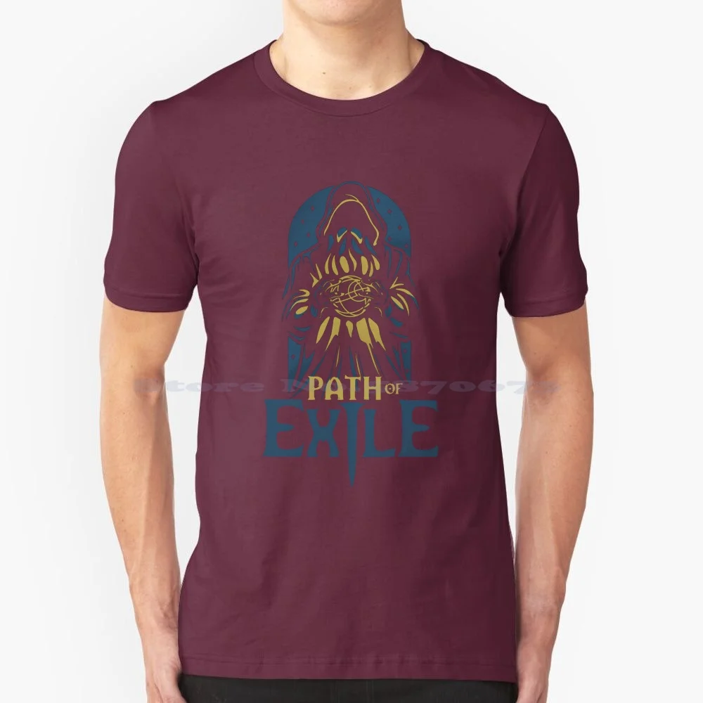 Grinding Gear Games T Shirt 100% Cotton Tee Grinding Gear Games Imperator Royale Path Of Exile 2 Permadeath Archnemesis