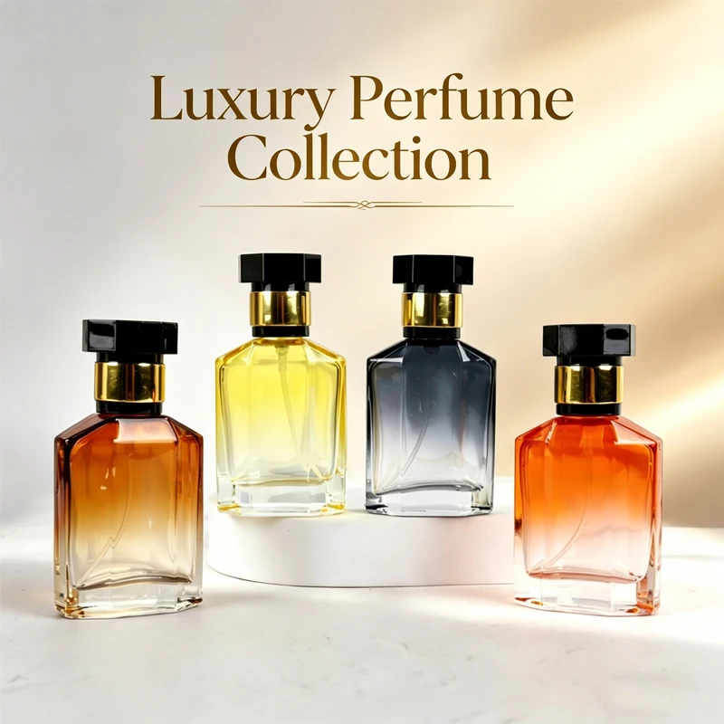 30ml Empty Glass Perfume Spray Bottle, Aesthetic Portable Refillable Atomizer, Trending Travel Cosmetic Container