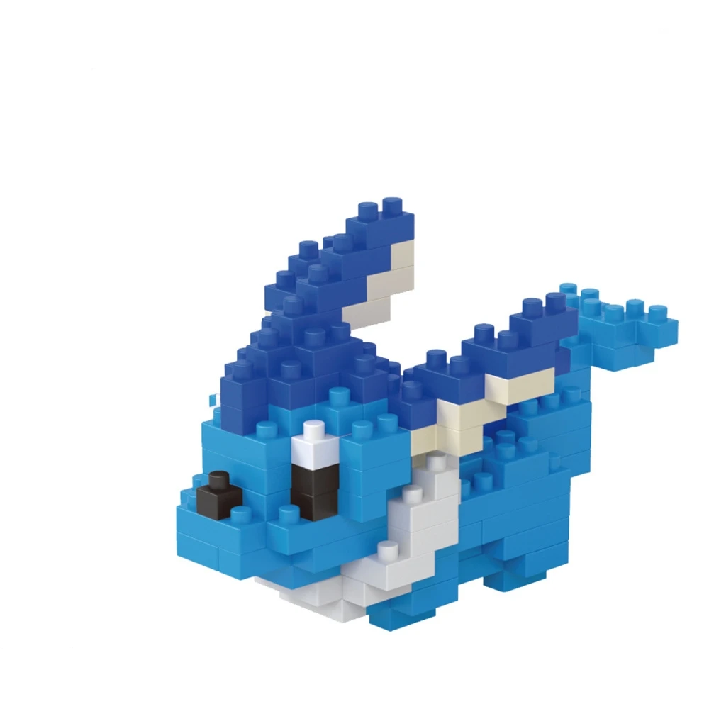 NO BOX Pokemon Kleines Gebäude Pokemon Nanoblock Cartoon Pikachu Bildung Spiel Grafik Pokemon Spielzeug für Kinder Geburtstag
