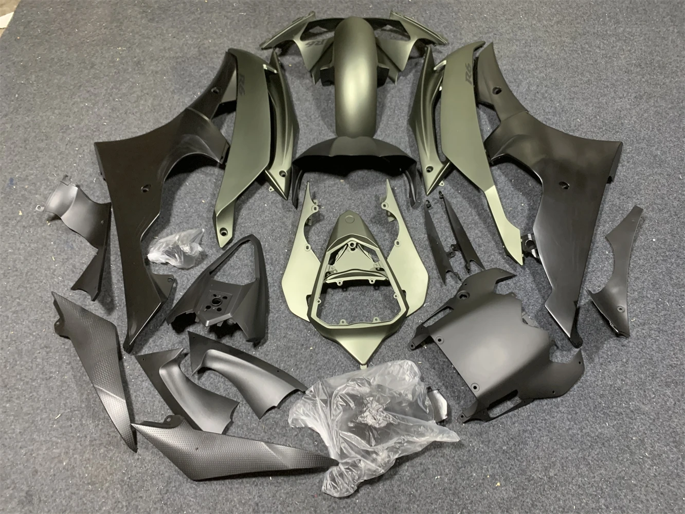 Motorcycle Fairing kit for Yamaha R6 08 09 10 11-15 16 year YZF600 2008 2009 2010 2011-2013 2014 2015 2016 Fairing grey black