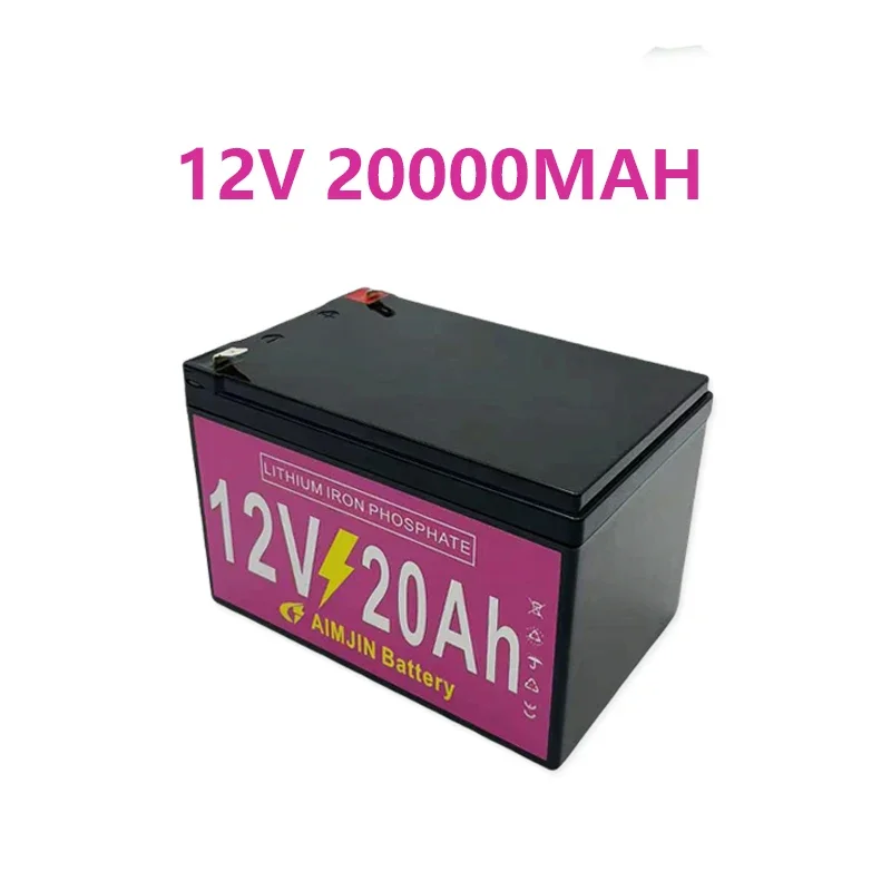 12V 20Ah Lifepo4 rechargeable battery pack, For power supply of electric vehicles, solar street lights, and other equipment