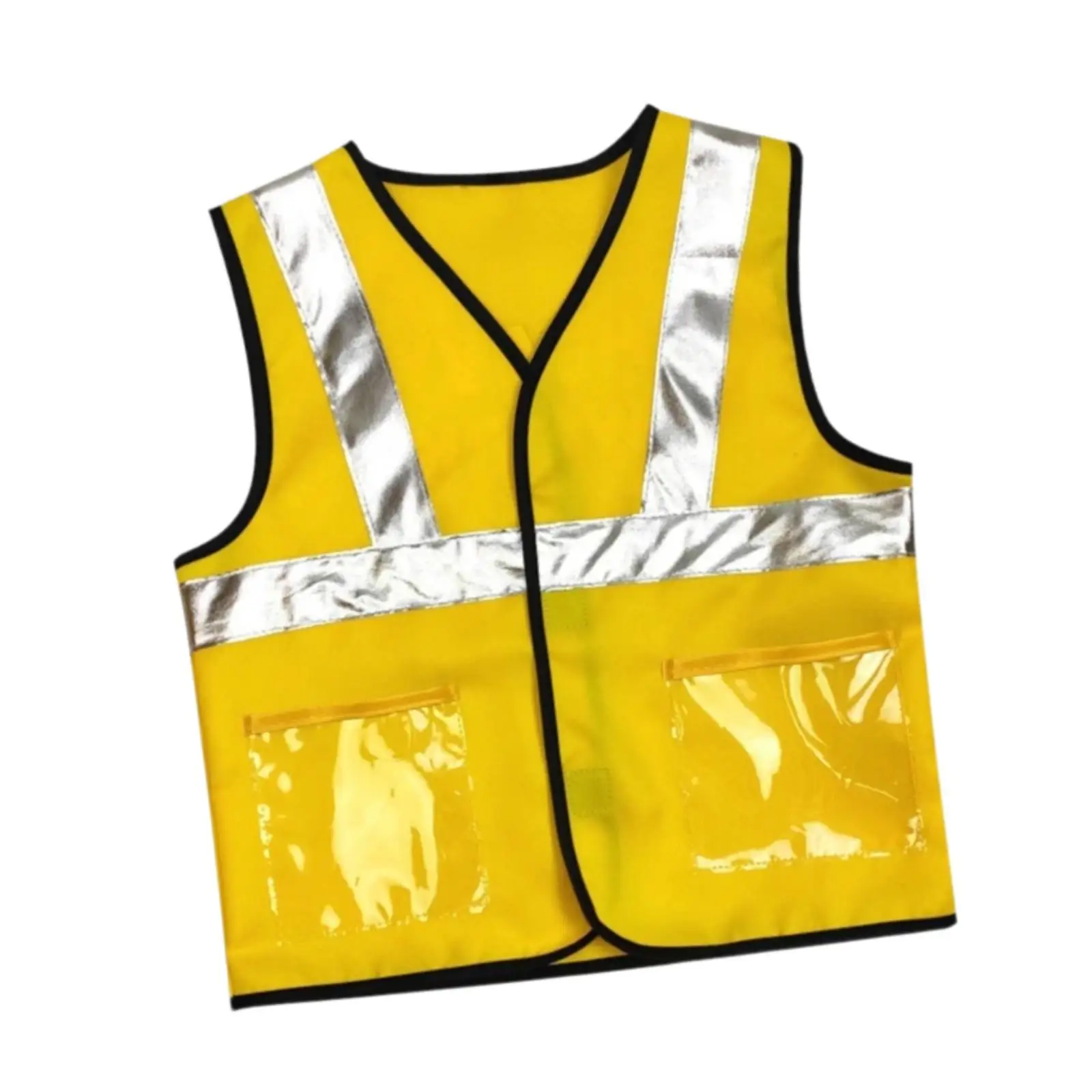 Child Engineer Vest Costume for Boys Pretend Play Builder Worker Outfit Dress Up Clothes Party Props