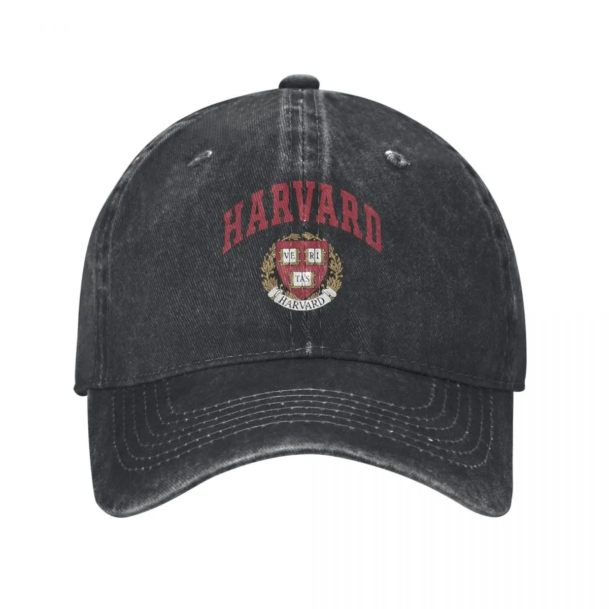 

Harvard, Pattern Printing, Fashion Attitude demin Cap Durable for All Seasons Hats Woman Baseball Cap Men