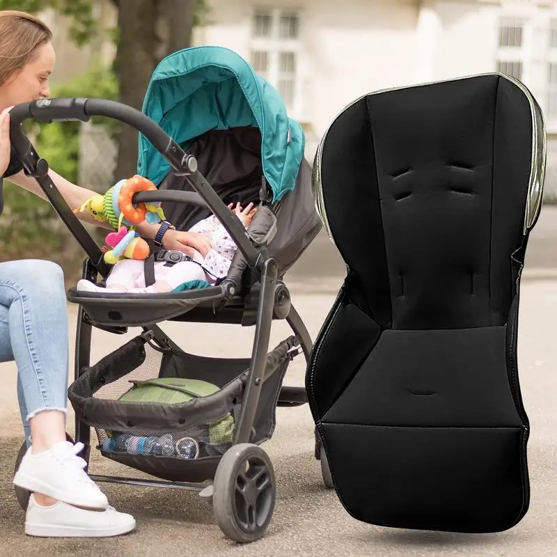 High Chair Leather Pad PU Leather Toddler Seat Cover For High Chair Protector From Spills And Crumbs Kids Dining Chair