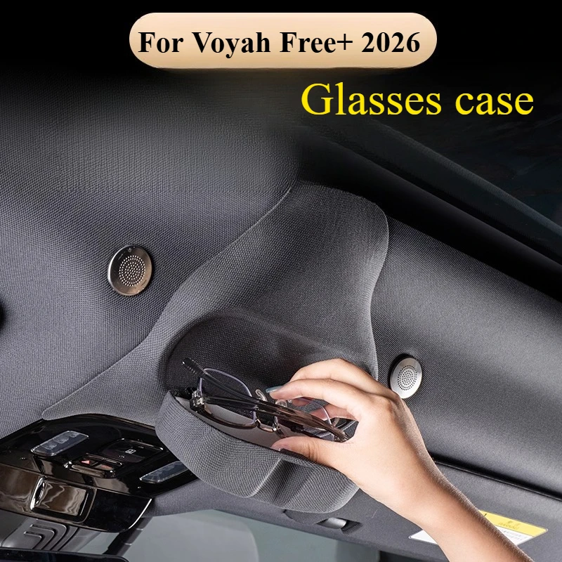 

for DONGFENG Voyah Free+ 2026 Car interior decoration accessories, hidden roof storage box, glasses storage box