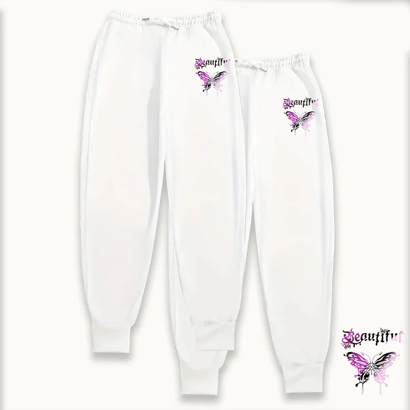 المرأة قطعتين Sweatpants مجموعة الكلاسيكية سراويل للجري استرخاء صالح بنطلون 2025 الخريف الشتاء المنزل الراحة سراويل تقليدية 2 حزم