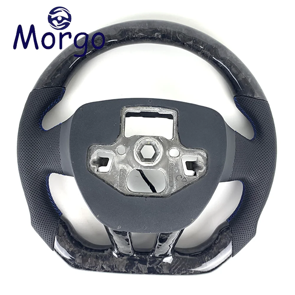 Cars Accessories Customized Forged Carbon Fiber Steering Wheel For Ford Focus MK2 MK3 MK4 MK8 RS ST ST-Line 2018 2019 2020 2021