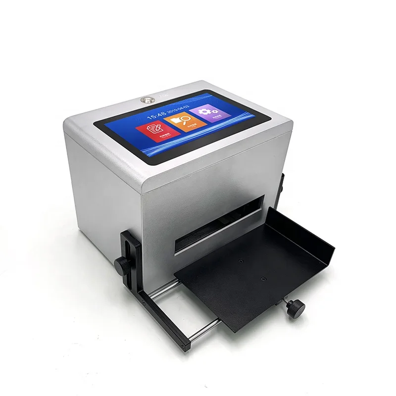 

Desktop Static Inkjet Printer for Expiry Data LOGO QR code Bar code Series Number Printing