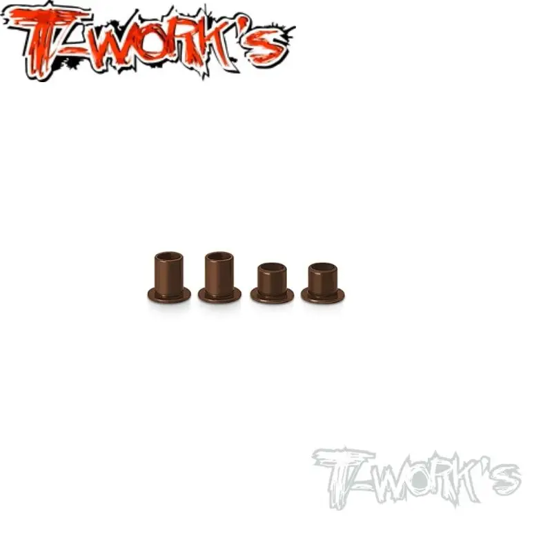 Original T works  TE-151 Spring Steel Steering Bushing 2 + 2 ( For Xray T2/T3/T4/T4'19/T4'20/T4F ) 4pcs. Rc part