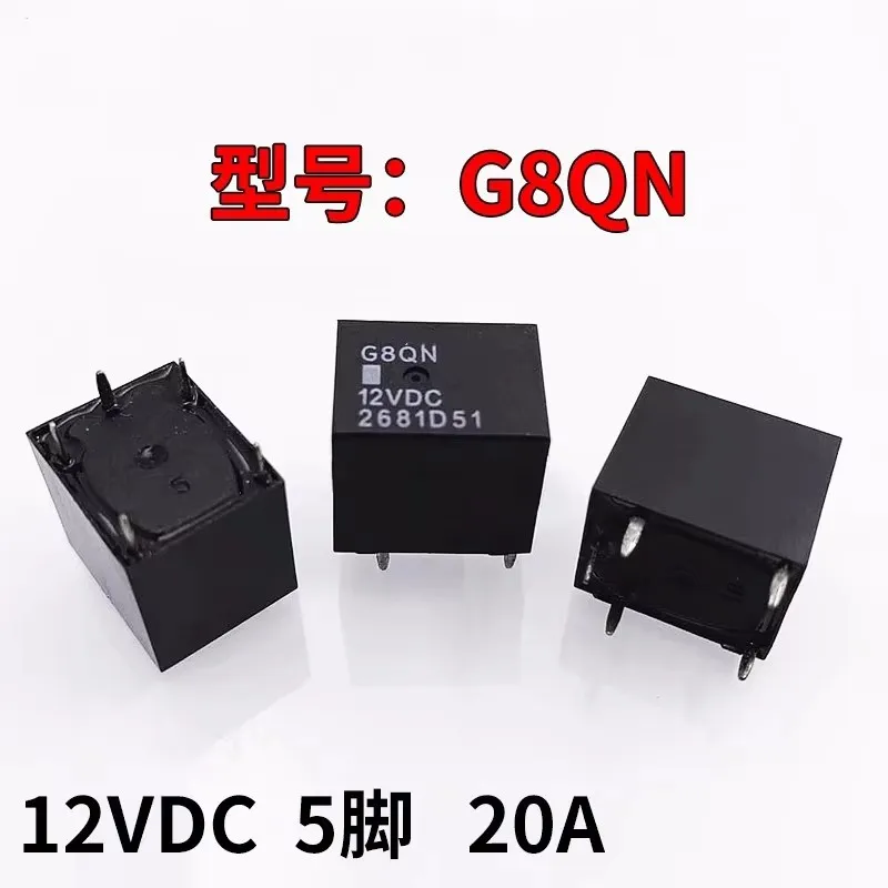 G8QN 12VDC 5Pin 20A…