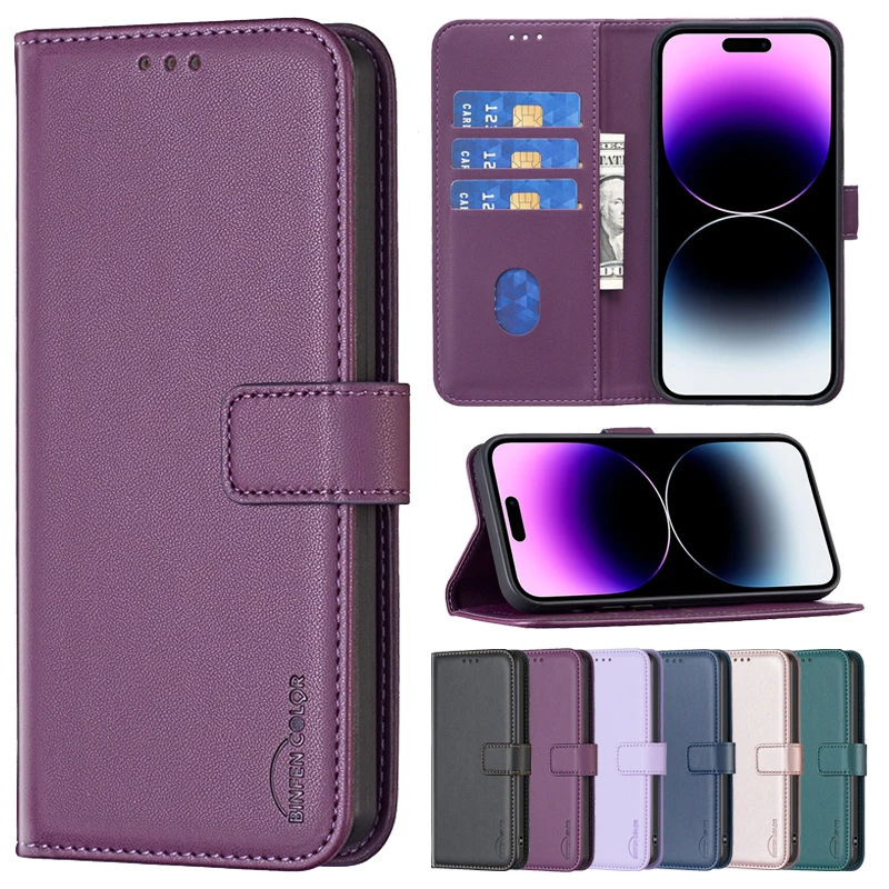 

Wallet Magnetic Flip Leather Case For iPhone 15 Plus 14 Pro Max 13 12 Pro 11 X XS Max XR SE 2022 2020 8 7 6 6S Plus Cover