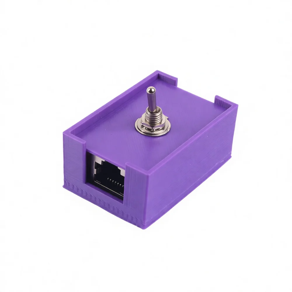Ethernet Cable Switch RJ45 Connector Network Cutoff Device Protective Housing Stability Anti Unauthorized Access Hardware Tool