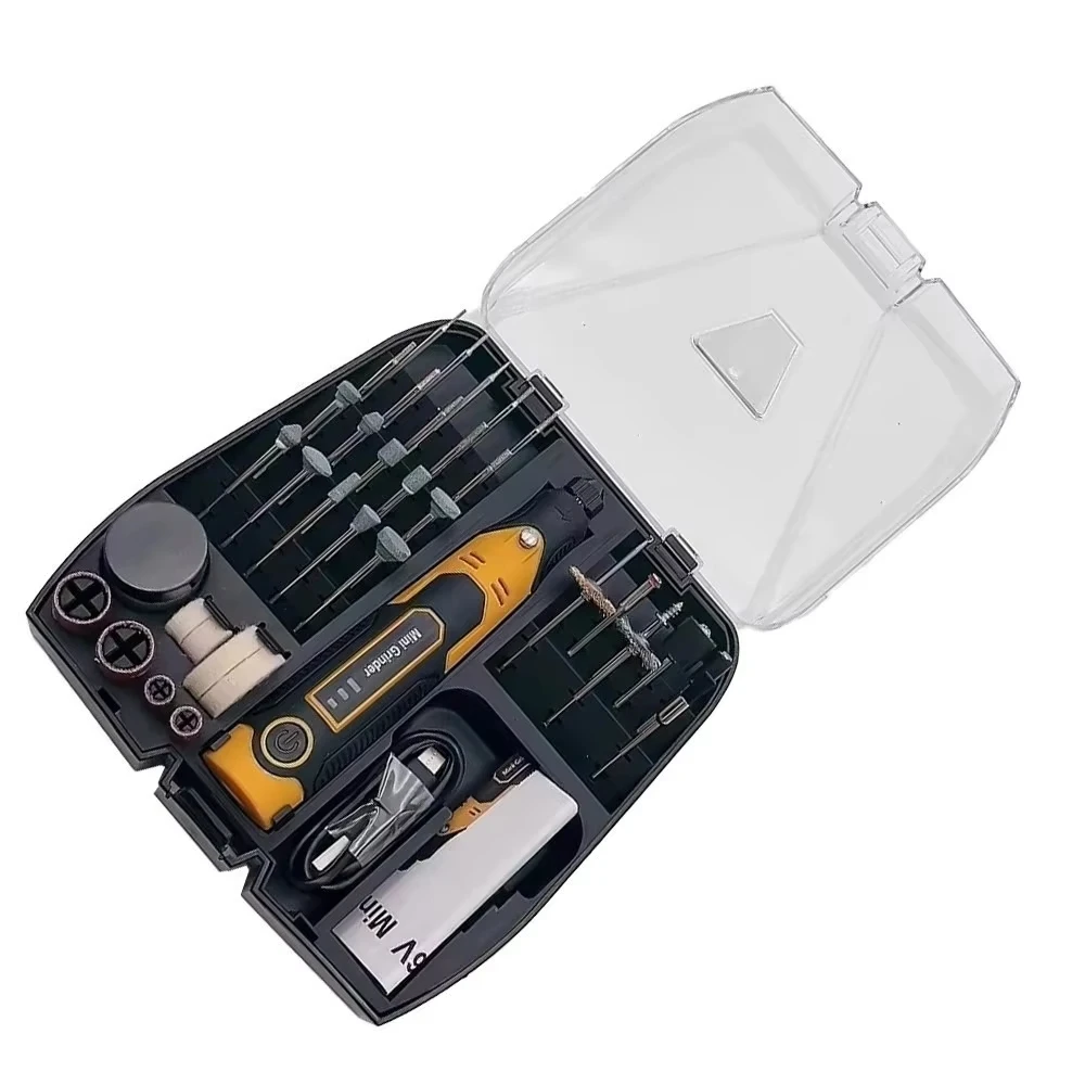 Handheld DIY elektrische slijpmachine met USB-opladen, graveerpen, polijsten, snijden, boren, multifunctionele elektrische pen