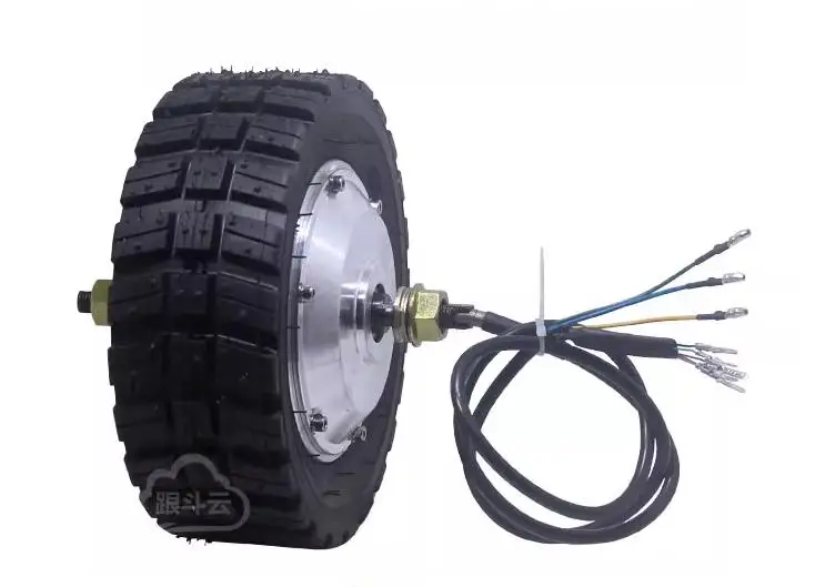 8-Inch 24/36V Toothed Dc Brushless Wheel Motor Low Speed High Torque