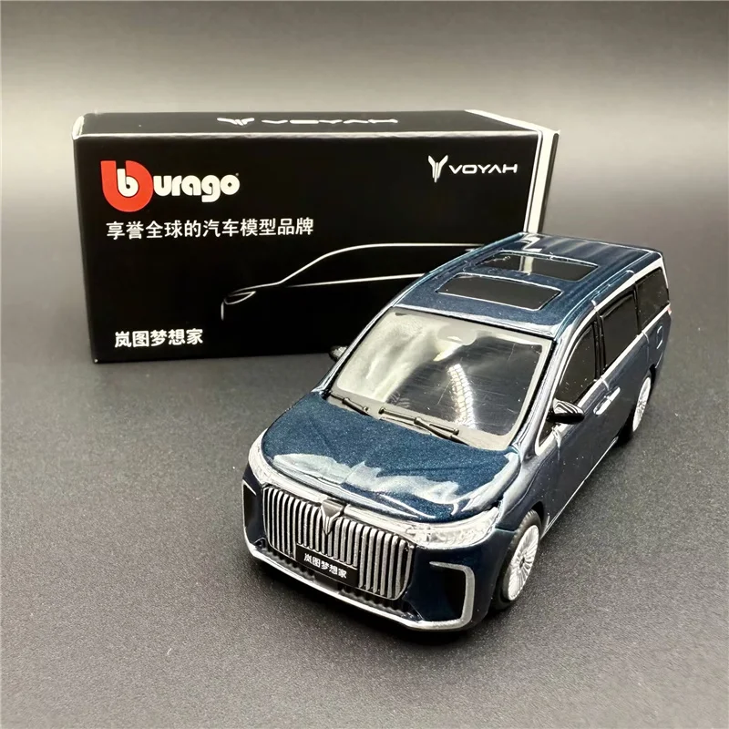 

1:64 VOYAH DREAMPOWER MPV, модель автомобиля из сплава, литье под давлением, металлические миниатюрные весы, модель автомобиля, коллекция моделирования, детские игрушки, подарок