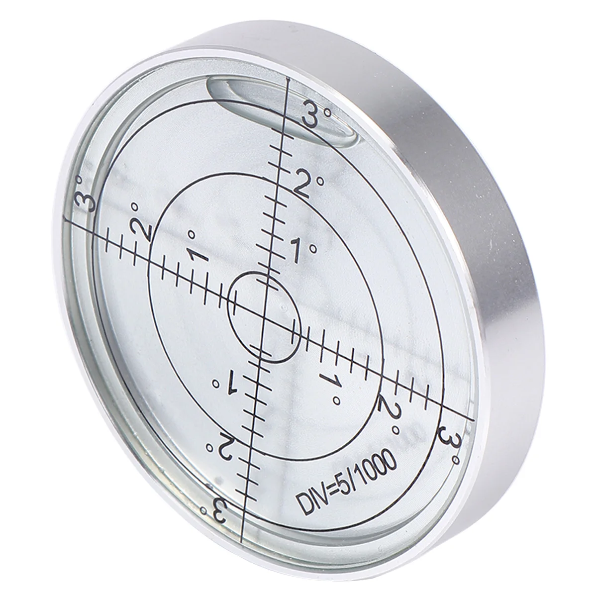 Metal Liquid Circle Spirit Level Small Size Durable Portable Horizontal Bubble Level for Surveying Mapping Construction