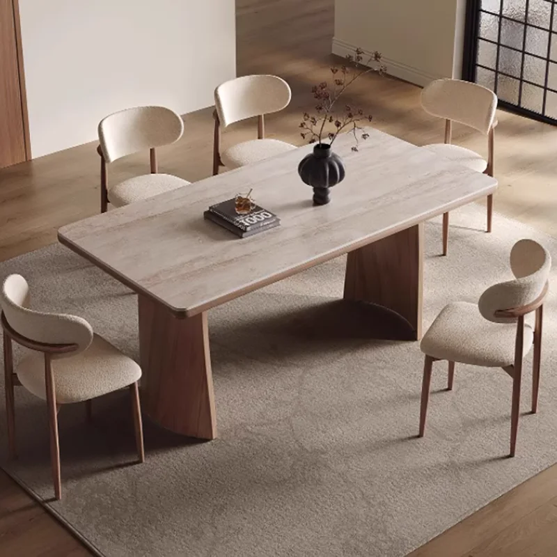 

Premium Aesthetic Table Unique Creative Beauty Elegant Dining Table Modern Design Tavolo Rotondo Pranzo Dining Room Furniture