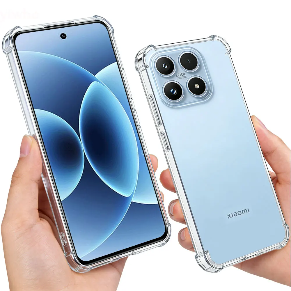 

Transparent Slim Soft Case For Xiaomi 17, Crystal Clear, Corner Protection, Precise Cutouts