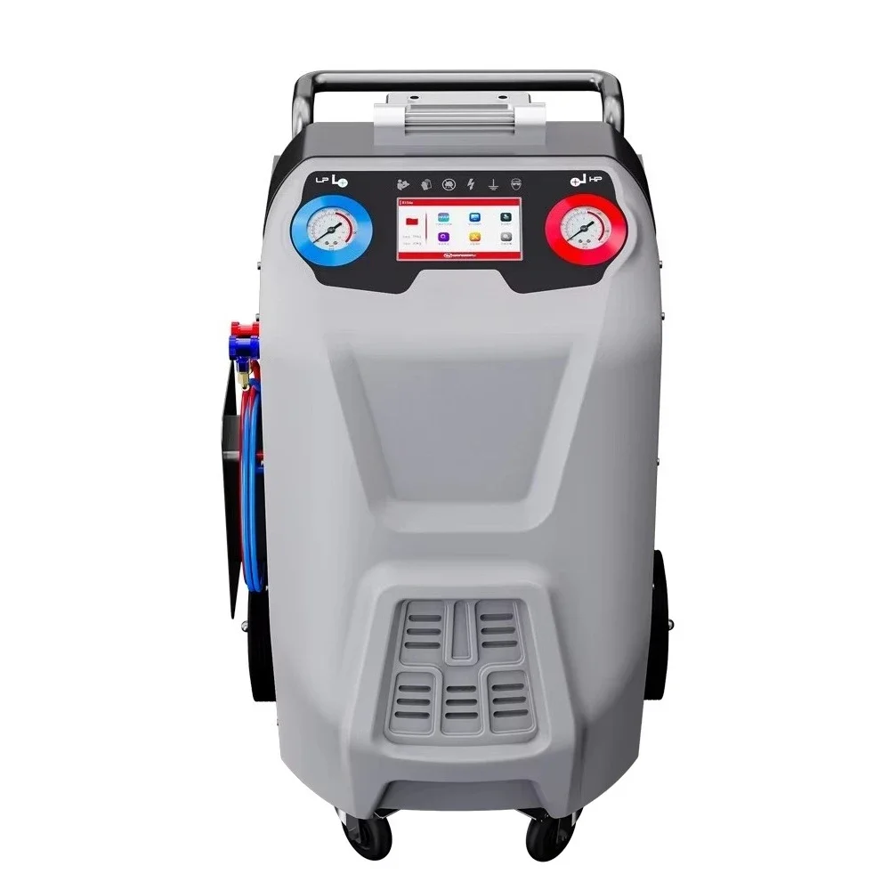 X570 Automatic Automotive Air Conditioning System R134a Car Refrigerant Filling Machine Ac Flush Machine