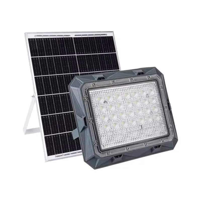 كشاف ضوء في الهواء الطلق مقاوم للماء التحكم عن بعد عالية الطاقة التصحيح صمام ثنائي باعث للضوء ضوء الحديقة الشمسية 60 واط إلى 1000 واط #5