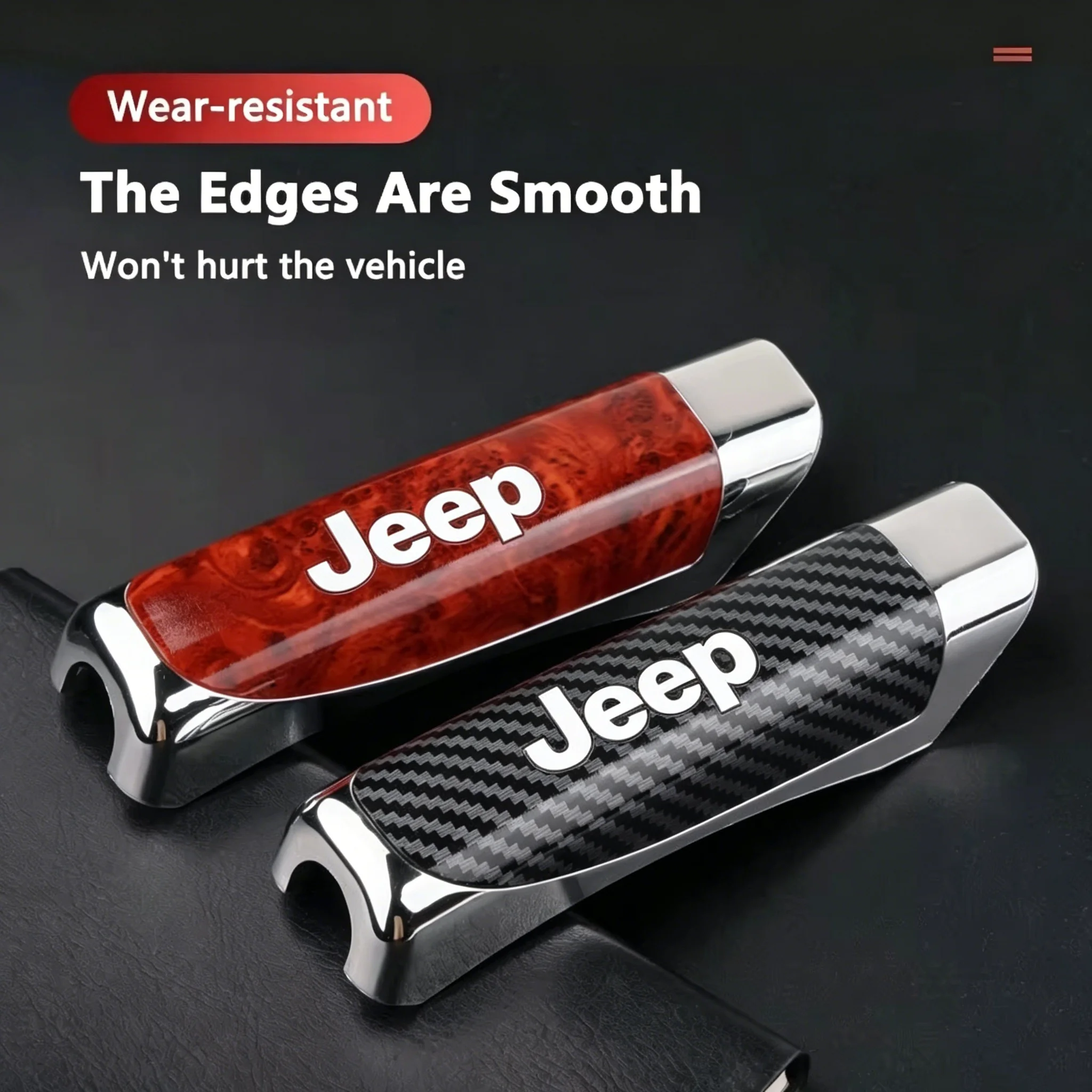 

Anti-Scratch Brake Handle Decoration Shell Cover Automotive Interior Accessories for Jeep Grand Cherokee Wrangler Compass Stylin