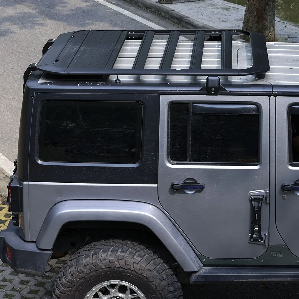 Car Part Roof Rack Rail Frame Multifunctional Roof Platform Luggage Carrier For Jeep Wrangler JK Portapacchi Auto