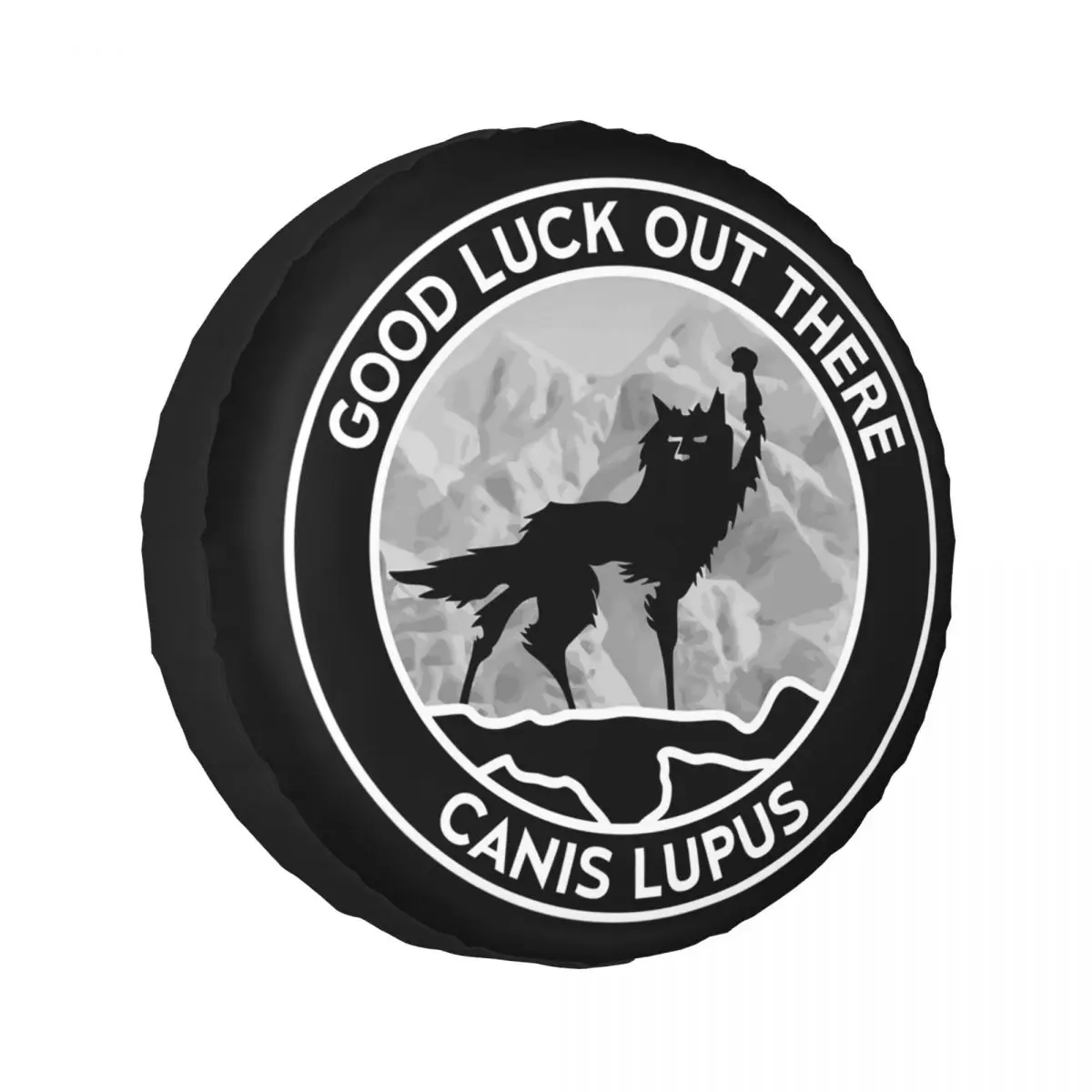 

Fantastic Mr Fox - Wolf - Canis Lupus - Fill Spare Tire Cover for Car Trailer 4x4 Wheel Protector Covers 14" 15" 16" 17" Inch