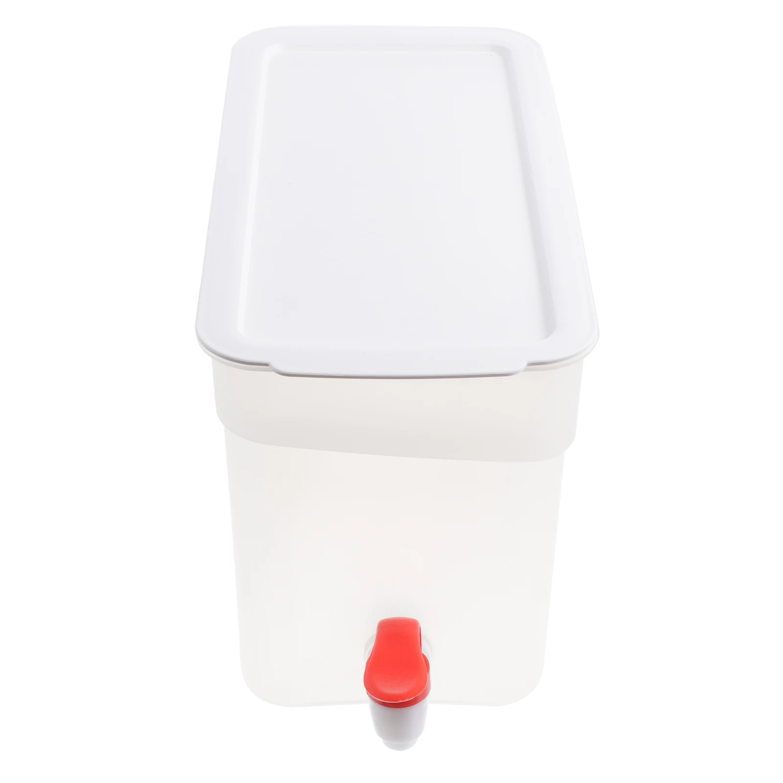 

3.5L Cold Water Kettle With Faucet Simple Design For Home Hotel Use Refrigerator Water Jug Easy Dispensing Beverage Container