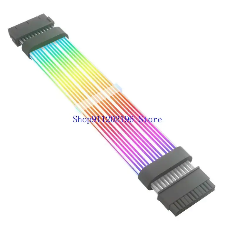 

P82A Гибкий 24pin Extension Cable Argb для синхронизации ПК с качественным мягким силиконом