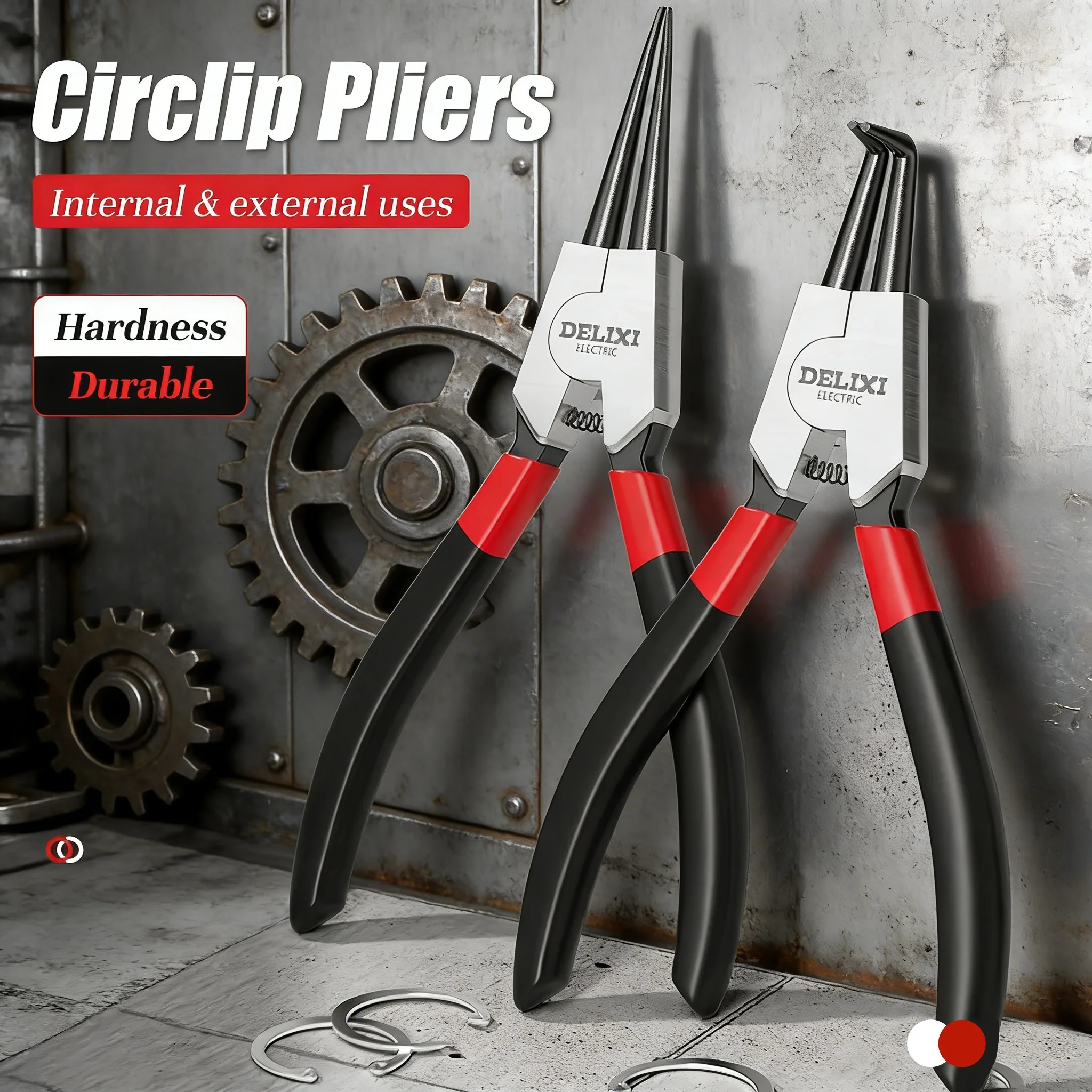 9-In Circlip Pliers…