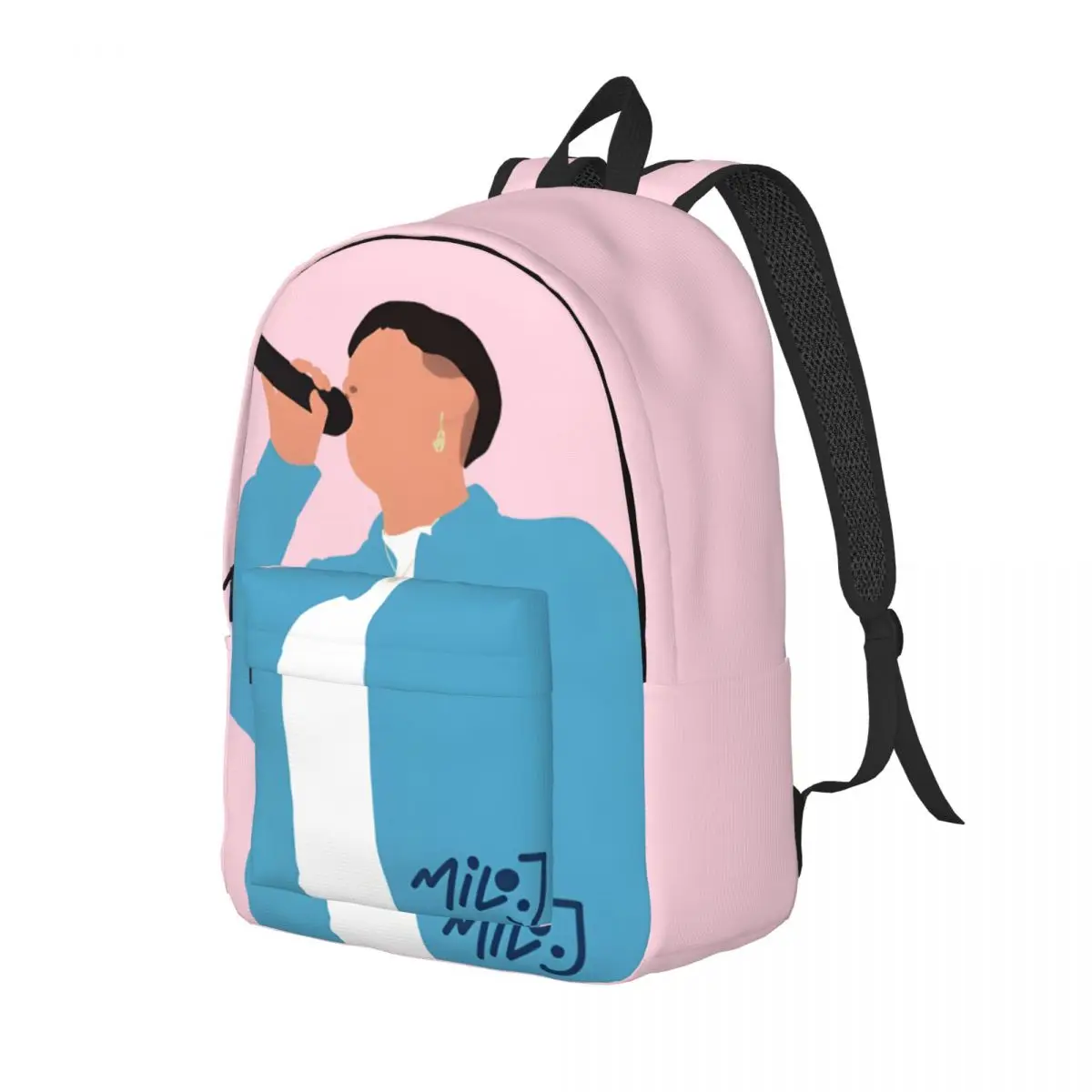 Super Quality The Happy Song From The Album Schoolbag Journey Sturdy Shoulder Milo J Office Staff Knapsack Birthday Gift