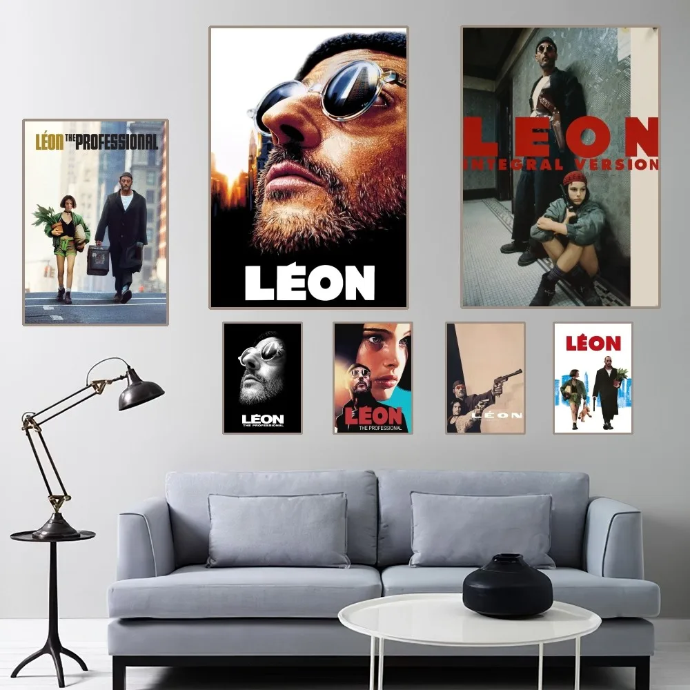 The Professional Leon Moive Poster Home Room Decor Aesthetic Art Wall Painting Stickers