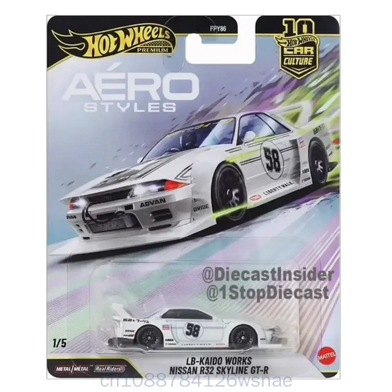 Aero Styles Premiums Series Fpy86 Hot Wheels Nissan Alloy Car Skyline Gtr Audi A4 Nissan S15 Lexus Rc Chevy Model Collection Toy view 5